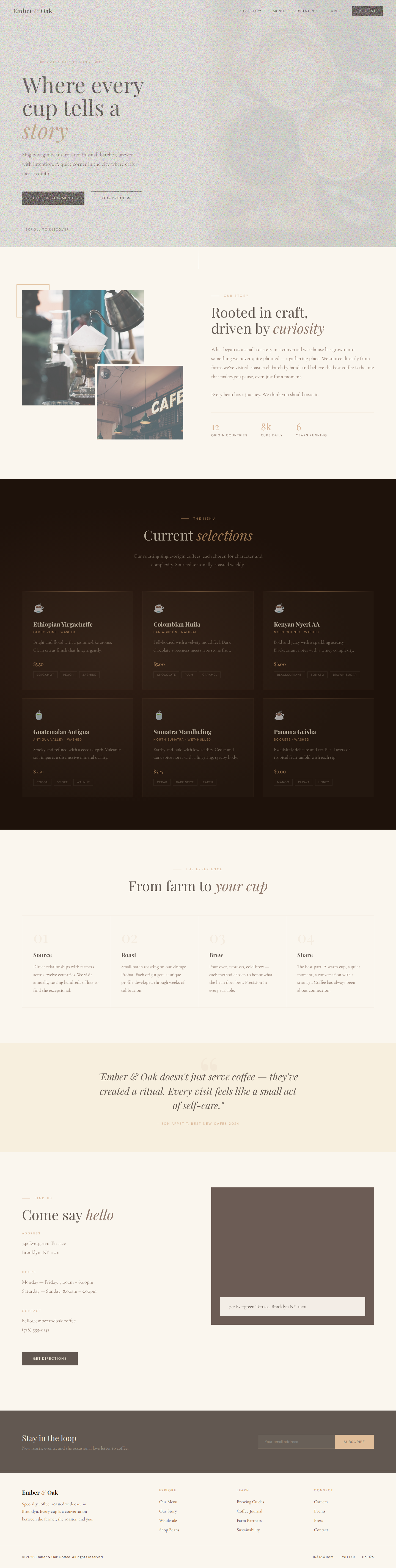 coffee-shop screenshot